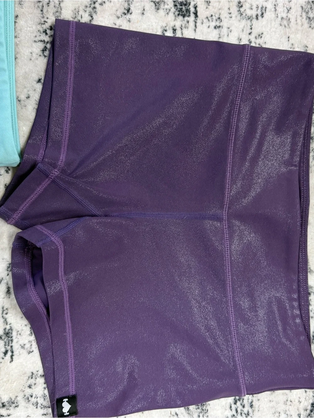 3-Pack Athletic Shorts WODBOTTOM - Aqua, Purple & Plum